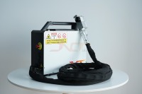 Machine de nettoyage laser 100W enlever la peinture du bois Machine de nettoyage laser 50W élimination de la poussière d'huile de peinture de rouille