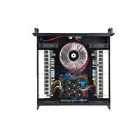 R Serisi 3U 2 Kanallı Metal Yüksek Güçlü Stereo 4/8 Ohm 2x1600W Dayanıklı Güç Amplifikatörü Profesyonel Ses Sistemi