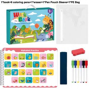 Custom Language Reusable Early Education Painting Book, Magic Enlightenment Drawing Book for Toddlers Learning Sets - Product Image 2