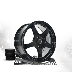 Ruedas de Aleación de Aluminio 3R de 17x7.5 Pulgadas, Color Negro Brillante, Multirradio, JDM ADVAN GT 4H100 ET38 03248-V3, Exportación desde Malasia - Product Image 5