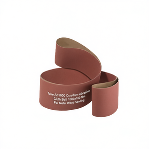 สายพานขัดทรายคอรันดัม Ttake Ab1000 ขนาด 1000x100 มม. สำหรับขัดโลหะและไม้ - Product Image 2