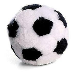 Trắng Đen Chó Bóng Đá Bóng Mềm <span class=keywords><strong>Plush</strong></span> Nhồi Bông Đồ Chơi Balls - Product Image 1