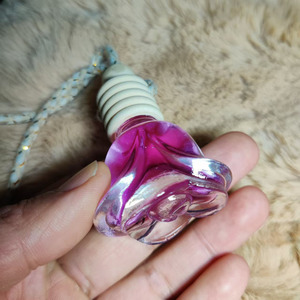 Wholesale Hot Style Crystal Glass Car <strong>Diffuser</strong> Bottle Glass Empty <strong>Diffuser</strong> Bottle with Box Wooden Cap and Lanyard Multifaceted - Product Image 3