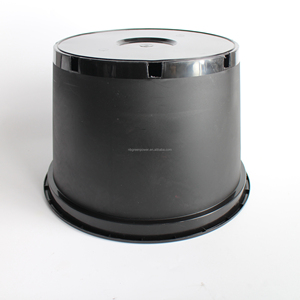 Pots en plastique moulé par injection noirs <span class=keywords><strong>de</strong></span> 7,5 L (tailles 1/1,5//2/3/5/6/7/10/12/15 gallons) pour pépinière et <span class=keywords><strong>jardin</strong></span> - Product Image 2