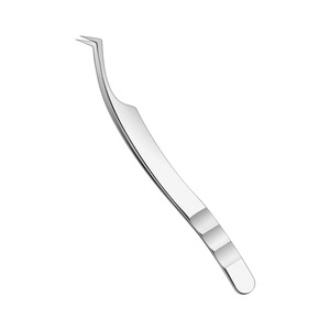 Eyelash Tweezers Stainless Steel Precision Tip Smooth For Eyelash Extension Beauty Tool - Product Image 1
