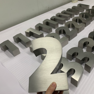 <span class=keywords><strong>Plaque</strong></span> d'immatriculation de <span class=keywords><strong>maison</strong></span> en métal adhésif hôtels maisons extérieur acier inoxydable aluminium 3M <span class=keywords><strong>autocollant</strong></span> société publicité alimentation cc - Product Image 1