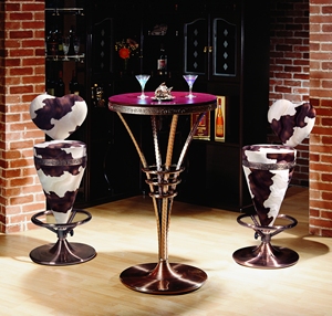 Nuevo taburete de bar único con forma especial, restaurante, corazón de <span class=keywords><strong>amor</strong></span>, sillas de helado con espalda - Product Image 2