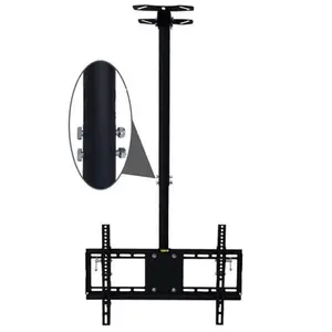 DLC-904MH Steel 600X400 46" 65" 15 tilt up down rotate tv wall mount lcd ceiling bracket wall-ceiling led stand plasma tv holder