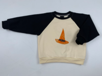 Sweat-shirt d'Halloween pour enfants, motif personnalisé citrouille, fantôme, araignée, col rond, pour bébés garçons et filles