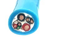 Cable híbrido de flotación cero para ROV submarino con potencia de 2 núcleos y cables de señal de par trenzado de 4 núcleos Material conductor de cobre