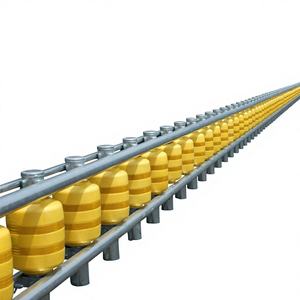 Barandilla Rodante Fabricada como Sistema de Barrera Rodante para Mejoras Nacionales en Seguridad Vial - Product Image 2