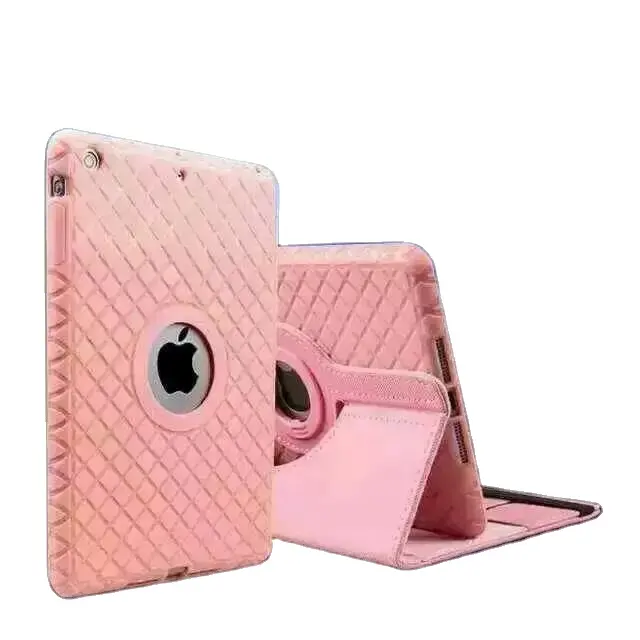 Funda giratoria de cuero Wake & Sleep de 360 grados para iPad Mini 4/5, funda trasera suave de TPU para iPad Mini 5 Mini 4