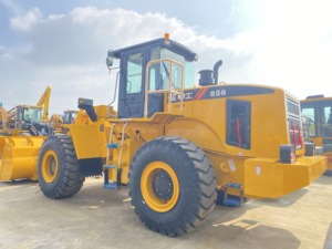 Cargadora de Ruedas LG 856, Cucharón de 3m, Peso Operativo de 18 Toneladas, Peso de la Máquina de 20 Toneladas, Equipo de Construcción Resistente de Color Amarillo, Modelo 2024 - Product Image 3