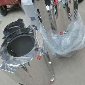 Chauffe-bande céramique à refroidissement par air de diamètre personnalisé pour ligne de production d'extrusion de tuyaux/profils en plastique - Product Image 5