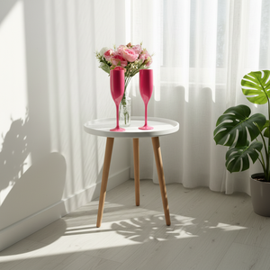 Bicchieri da Vino in Plastica, Calici in Acrilico Infrangibili e Riutilizzabili, per Matrimoni e Feste - Product Image 5