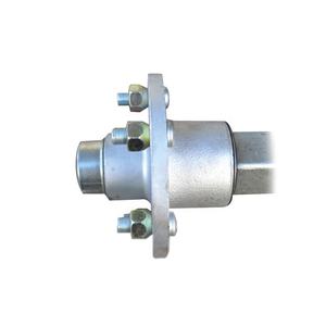 <span class=keywords><strong>Essieu</strong></span> de <span class=keywords><strong>remorque</strong></span> léger galvanisé de haute qualité, <span class=keywords><strong>1000</strong></span> <span class=keywords><strong>kg</strong></span>, 5 boulons, rond/carré, sans frein - Product Image 4