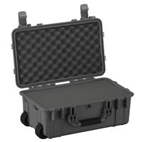 Échantillon gratuit Boîte à armes robuste en plastique résistant aux chocs pour l'extérieur avec mousse EVA Boîte tactique multi-armes pour l'extérieur Chasse