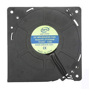 พัดลมระบายอากาศอุตสาหกรรมขนาดเล็ก 30 มม. 40 มม. 50 มม. <span class=keywords><strong>70</strong></span> มม. 80 มม. 90 มม. 120 มม. แบบ DC 5V/12V/24V/48V สำหรับโรงเรือนเพาะปลูก - Product Image 5