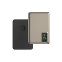 Batterie externe magnétique sans fil 10000 mAh, chargeur portable pour montre avec port USB-C et écran LED