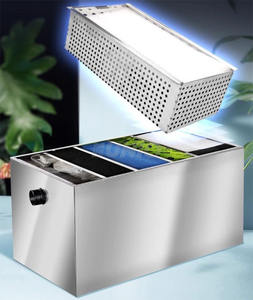 Filtre purificateur d'étang à poissons Koi en acier inoxydable grand système de circulation d'<span class=keywords><strong>eau</strong></span> équipement de purification de piscine de paysage extérieur - Product Image 5