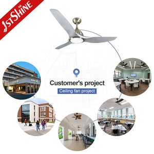 1stshine Ventilateur <span class=keywords><strong>de</strong></span> plafond Logo personnalisé 220V 52 pouces Fashion Dimmable LED Ventilateur <span class=keywords><strong>de</strong></span> plafond avec Smart APP - Product Image 5