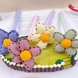 Penna Creativa a Forma di Fiore 0.5mm, Penna in Silicone con Effetto Scuotibile per Ufficio e Scuola, <span class=keywords><strong>Penne</strong></span> <span class=keywords><strong>Gel</strong></span> a Forma di Fiore all'Ingrosso - Product Image 4