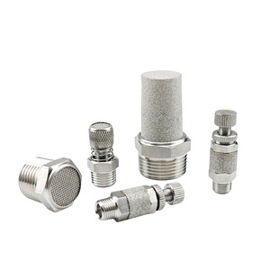 R1ท่อไอเสียสแตนเลสแบบปรับได้8 R1 4 R3 8 R1 2สำหรับอุปกรณ์ลดเสียงรบกวนสำหรับระบบนิวเมติก - Product Image 2