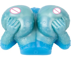เครื่องช่วยสำเร็จความใคร่ชาย GEEBA Fantasy Big Breast ทำจากซิลิโคน สำหรับผู้ชาย 18+ ของเล่นทางเพศสำหรับผู้ใหญ่ ออนาโฮล ของเล่นเซ็กส์ ดรอปชิปปิ้ง - Product Image 4