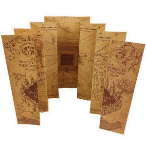 Nouvelle Carte des Maraudeurs du Monde des Sorciers 2024 au Design Magnifique avec Fonction Anti-Contrefaçon Laser – <span class=keywords><strong>Cadeau</strong></span> d'Halloween, Livraison Directe - Product Image 5