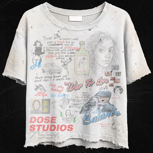 OEM abbigliamento personalizzato uomo t-shirt bianca stampa DTG cotone lavato Vintage 300 grammi manica corta strappata in difficoltà t-shirt uomo - Product Image 6