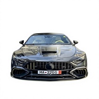 Nouveau kit carrosserie de haute qualité pour Mercedes-Benz SL63AMG 2007-2019, style KEYAN, en fibre de carbone, avec lèvre avant et diffuseur de sortie d'air