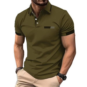 Polos de <span class=keywords><strong>sport</strong></span> décontractés personnalisés de haute qualité, impression par sublimation intégrale, logo, polos unis, vêtements de travail, <span class=keywords><strong>t</strong></span>-shirts pour hommes - Product Image 2