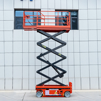 Promotion : Plateforme élévatrice à ciseaux hydraulique électrique à nivellement automatique pour véhicules, hauteur de levage moyenne, 6m, 8m, 10m, 12m, 14m, 16m