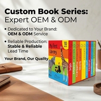OEM ODM Livres pour enfants, livres cartonnés, romans, impression offset personnalisée en couleur pour l'éducation précoce