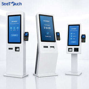 Terminal de Pago de Autoservicio con Pantalla Táctil de 21.5 Pulgadas <span class=keywords><strong>para</strong></span> Montaje en Pared, con Impresora Térmica, Escáner de Código QR, Máquina POS, SDK - Product Image 1