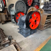 Concasseur à mâchoires PE250*400, petit concasseur primaire de roche, concasseur grossier pour l'extraction d'or avec moteur AC ou moteur diesel