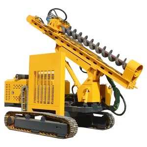Pneumatic Excavator Pile Driver Guardrail Side Clamp Pile Driver Hammer Ground Screw Pile Drivers