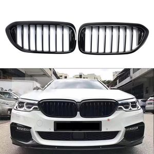 Grille de calandre avant noire brillante pour BMW G30 G31 530i 540i 5-Series 2017-2020 - Product Image 1