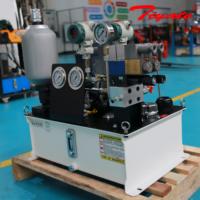 Système hydraulique antidéflagrant haute sécurité pour environnement inflammable, accumulateur tampon, dissipation de chaleur par eau