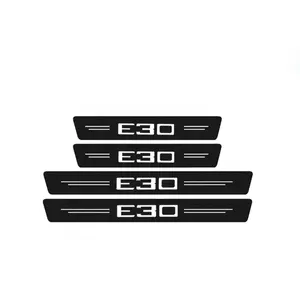 Calcomanías Protectoras para el Umbral <span class=keywords><strong>de</strong></span> la Puerta del Automóvil BMW E30, Logotipo 2023, Molduras para el Umbral <span class=keywords><strong>de</strong></span> la Puerta, Protectores <span class=keywords><strong>de</strong></span> Pedal, Tira Decorativa para el Parachoques del Maletero - Product Image 4
