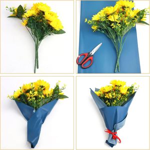 Wholesale Double-Sided Waterproof PE Coated Customizable Florist <b>Bouquet</b> Wrapping <b>Paper</b> Roll for Flowers - Product Image 5