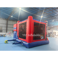 Château gonflable pour enfants Spider-Man avec toboggan pour les fêtes, les entreprises, OEM, ODM