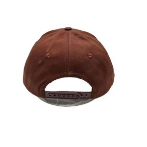 6-panel Hat Custom Embroidery Logo <b>White</b> <b>Flat</b> Embroidered Cotton Structured Baseball <b>Caps</b> - Product Image 4