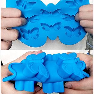 Molde de Silicona para Pastel de Mariposa de 8 Cavidades, Molde 3D para Chocolate, Dulces, Pudín y Galletas, Molde Flexible Antiadherente para Postres - Product Image 5