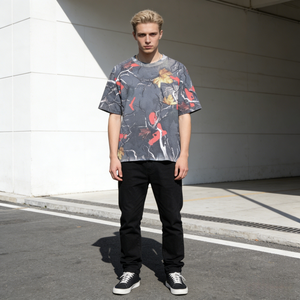 Camisetas de Camuflaje para Hombre, 100% Algodón, Tejido Grueso, Estilo Casual, Tallas Grandes, Camisetas con Estampado de Camuflaje para Caza - Product Image 1