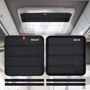 Pliable RV Skylight Vent Couverture Camper Fenêtre Pare-<span class=keywords><strong>Soleil</strong></span> Protection UV Intérieur Intimité Rideaux Côté Fenêtre Shades Sac De Rangement - Product Image 2