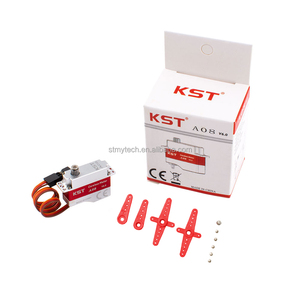 Kst A08 v6.0 3.2kgf. cm 0.09 giây coreless bánh răng kim loại HV <span class=keywords><strong>Micro</strong></span> DC7.4V 2bb 7g động cơ servo RC tàu lượn <span class=keywords><strong>dlg</strong></span> F3K F5D UAV 60 - Product Image 6