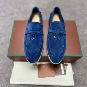 <span class=keywords><strong>Mocassini</strong></span> in Vera Pelle Multifunzionali con Fibbia e Nappine, Scarpe Basse con Suola Morbida, Calzature Casual Unisex Tinta Unita di Tendenza - Product Image 1