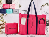 Cadeau personnalisé pour infirmière infirmière Sac à bandoulière pour travail Sac fourre-tout pour soins infirmiers avec poches