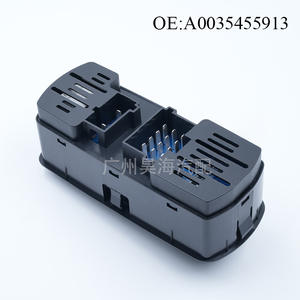 Interrupteur de lève-vitre électrique en ABS, état neuf, interrupteur d'essuie-glace électrique, applicable aux camions Mercedes-Benz, accessoire - Product Image 2